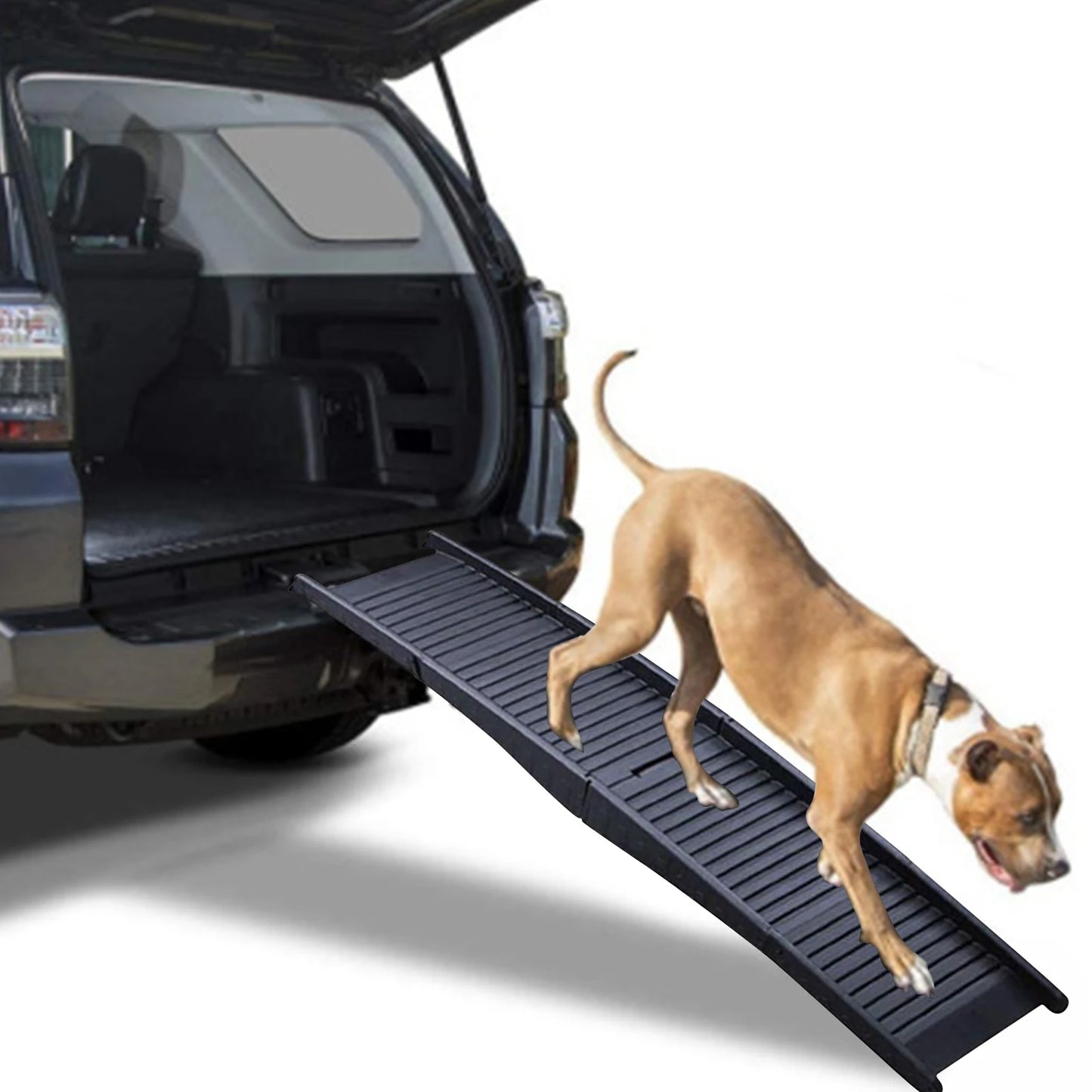 Elevate Your Pet's Mobility with Our Lightweight Folding Dog Ramp - Perfect for Cars, Trucks, and High Beds!